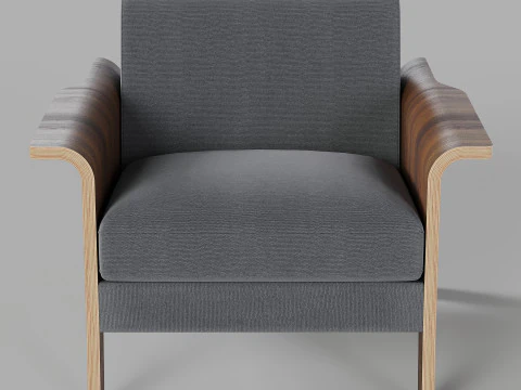 Gus Modern - Lodge Chair 3D Model