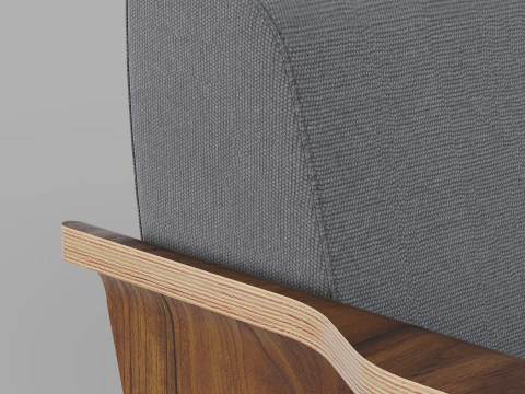 Gus Modern - Lodge Chair 3D Model