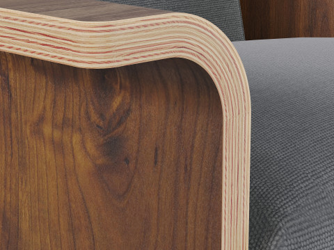 Gus Modern - Lodge Chair 3D Model