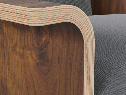 Gus Modern - Lodge Chair 3D Model
