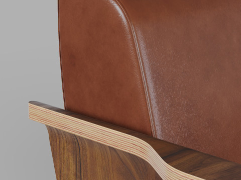 Gus Modern - Lodge Chair 3D Model