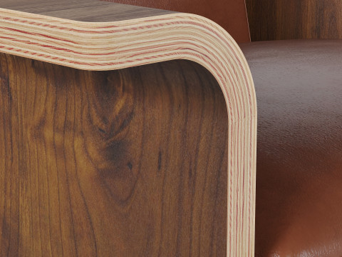 Gus Modern - Lodge Chair 3D Model