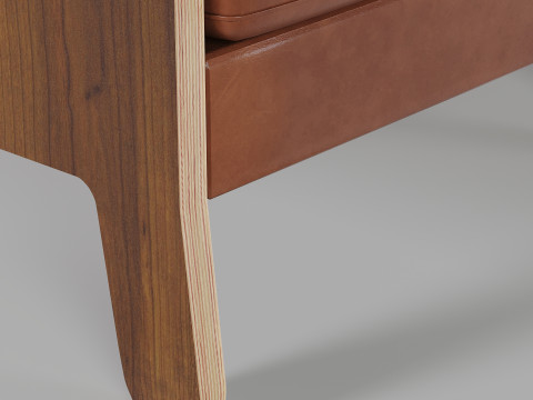 Gus Modern - Lodge Chair 3D Model