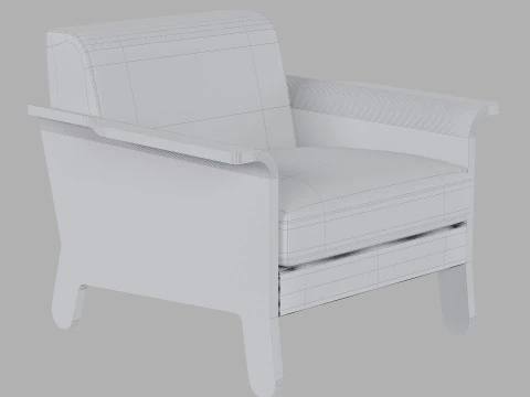 Gus Modern - Lodge Chair 3D Model