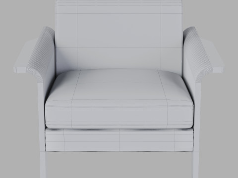 Gus Modern - Lodge Chair 3D Model