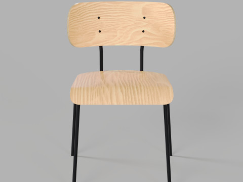 Gus Modern - Bantam Dining Chair 3D Модель