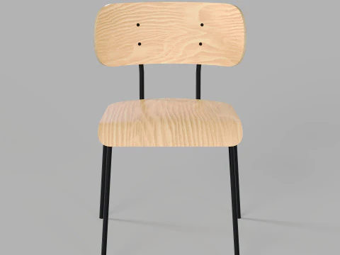 Gus Modern - Bantam Dining Chair 3D Model