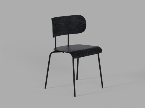 Gus Modern - Bantam Dining Chair 3D Модель