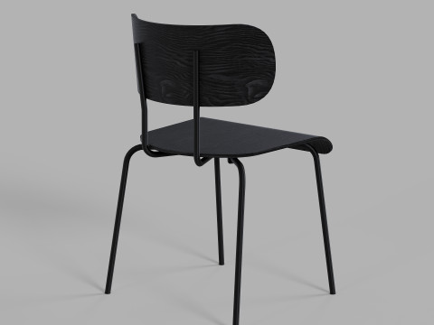Gus Modern - Bantam Dining Chair 3D Модель