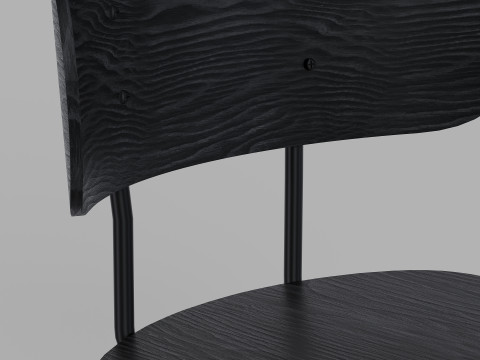 Gus Modern - Bantam Dining Chair 3D Модель