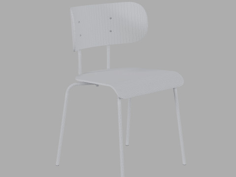 Gus Modern - Bantam Dining Chair 3D Модель