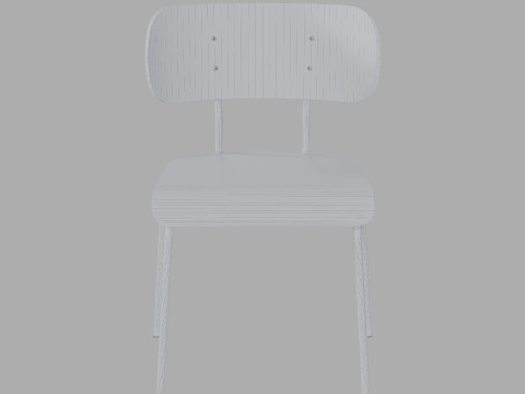 Gus Modern - Bantam Dining Chair 3D Модель