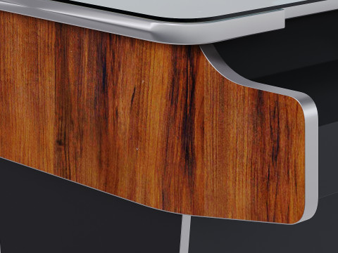 Arcade Game Retro Cocktail Table Machine 3D Model