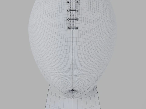 Vince Lombardi NFL Trophy 3D Model