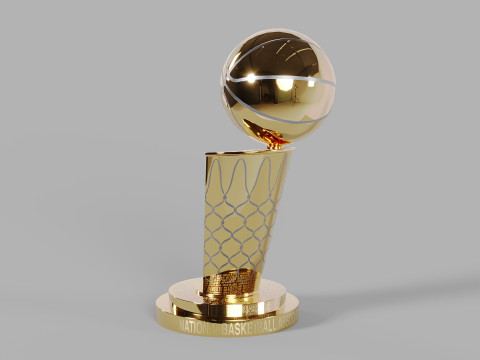 Larry OBrien NBA Trophy Modèle 3D