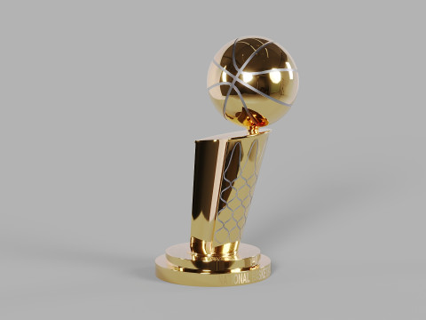 Larry OBrien NBA Trophy 3D मॉडल