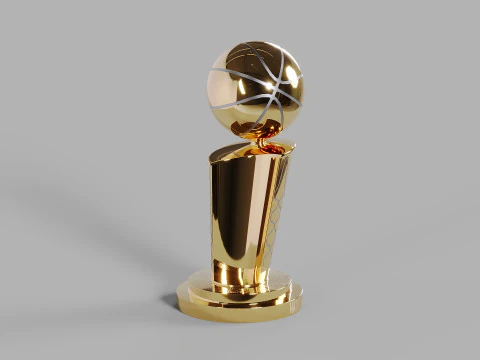 Larry OBrien NBA Trophy 3D Model