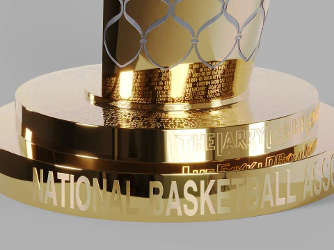 Larry OBrien NBA Trophy 3D Model