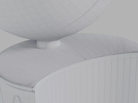 Larry OBrien NBA Trophy 3D Model