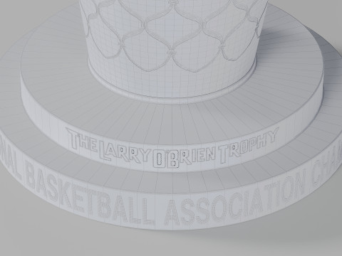 Larry OBrien NBA Trophy 3D मॉडल
