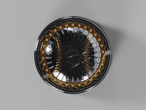 Commissioners Trophy MLB World Series Model 3D