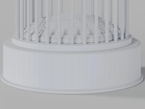 Trof&eacute;u dos Comiss&aacute;rios MLB World Series Modelo 3D