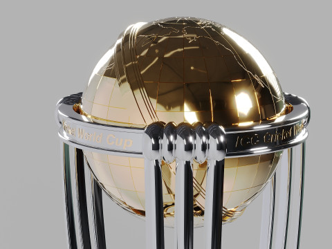ICC Cricket World Cup Trophy Modèle 3D
