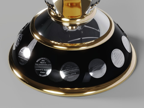 ICC Cricket World Cup Trophy Modèle 3D