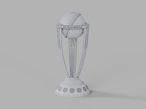 ICC Cricket World Cup Trophy Modèle 3D