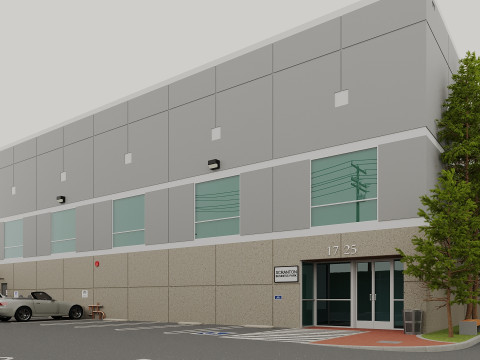Scranton Business Park - The Office Building 3D Model
