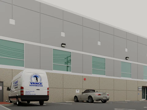 Scranton Business Park - Gedung Perkantoran Model 3D