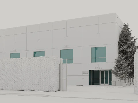 Scranton Business Park - Gedung Perkantoran Model 3D