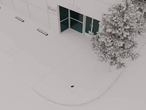 Scranton Business Park - The Office Building Modèle 3D