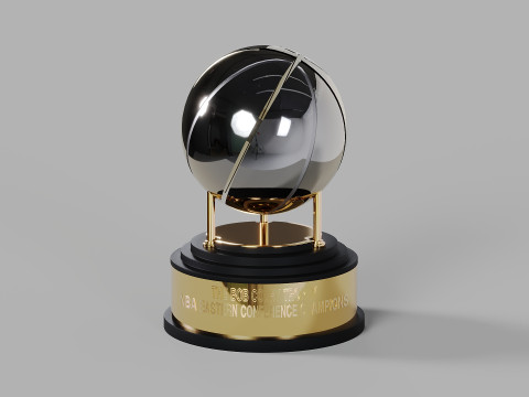 The Bob Cousy NBA Eastern Conference Trophy Model 3D