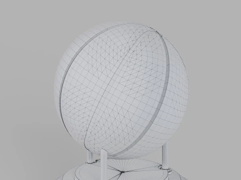 Trof&eacute;u Bob Cousy da Confer&ecirc;ncia Leste da NBA Modelo 3D