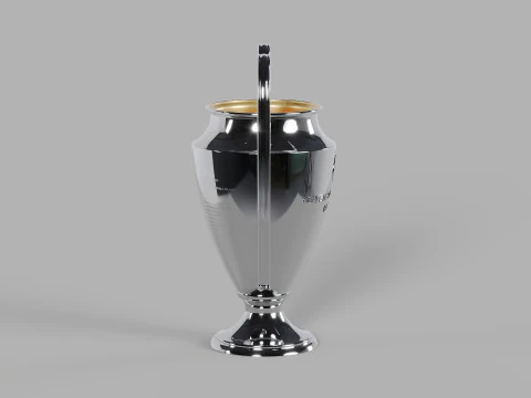 UEFA Champions League Trophy 3D Model