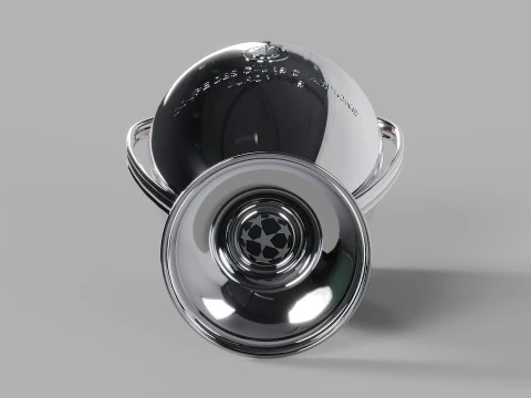 UEFA Champions League Trophy 3D Model