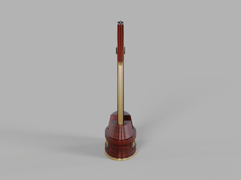 College Basketball Championship Trophy Model 3D