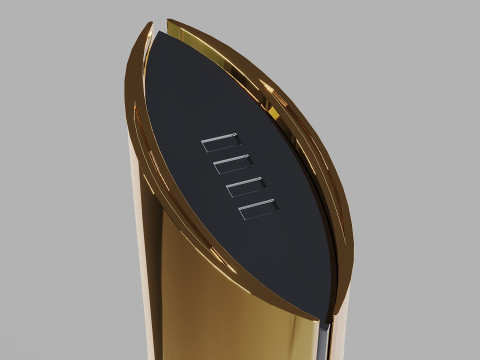 College Football Playoff National Championship Trophy 3D Модель