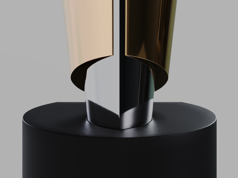 College Football Playoff National Championship Trophy 3D Модель