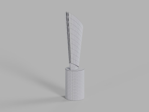 College Football Playoff National Championship Trophy 3D Модель