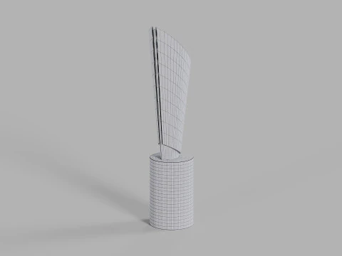 College Football Playoff National Championship Trophy 3D Model