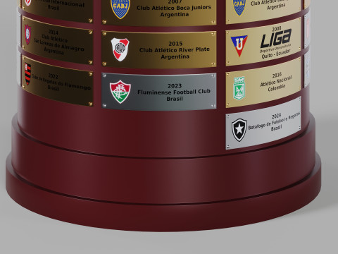 Copa Libertadores 3D Model