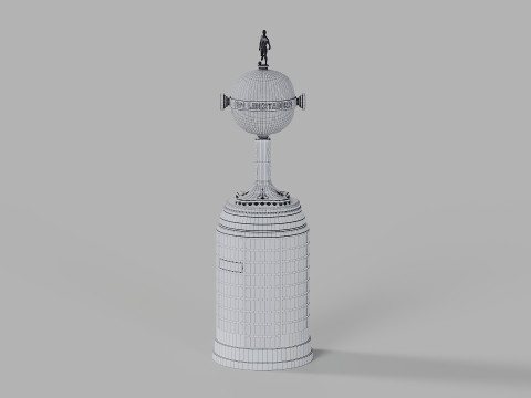 Copa Libertadores 3D Model