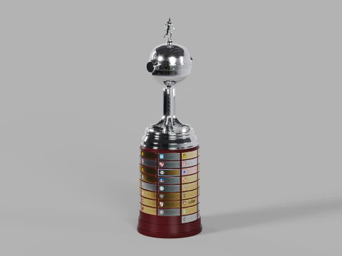 Copa Libertadores Modelo 3D