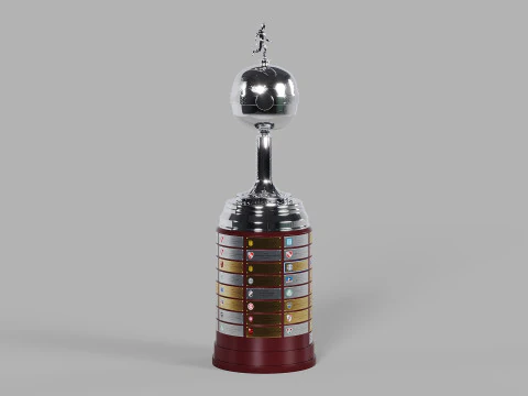 Copa Libertadores Modelo 3D