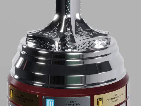 Copa Libertadores Modelo 3D
