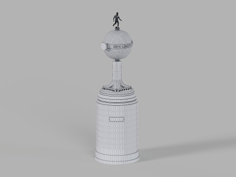 Copa Libertadores 3D Model