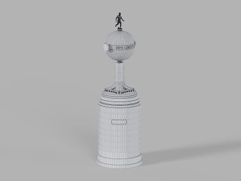 Copa Libertadores Modelo 3D