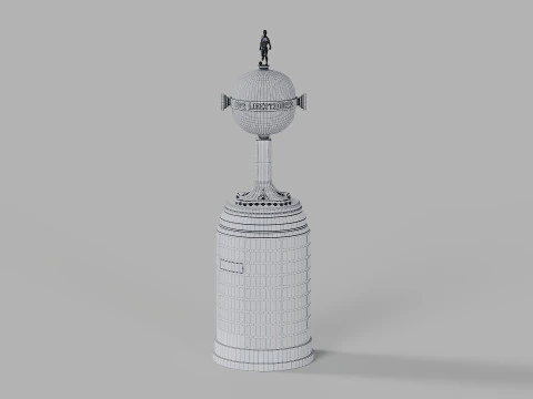Copa Libertadores Modelo 3D